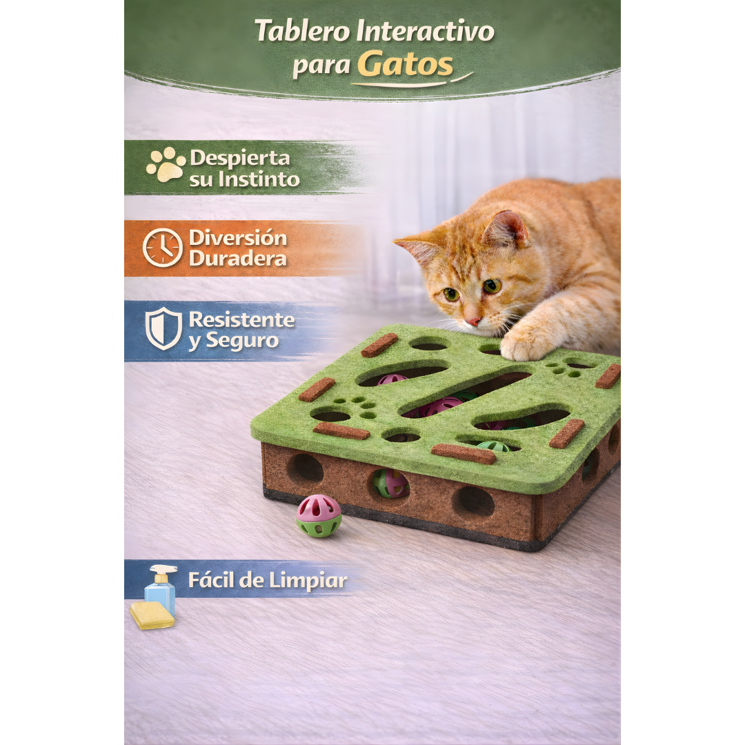 Tablero Interactivo para Gatos